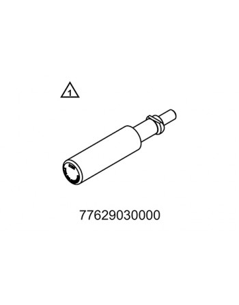 Insertion du clip d'axe de piston