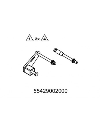 Support et levé du chevalet de montage