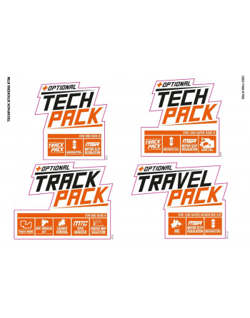 Tech Pack POS Sticker Set
